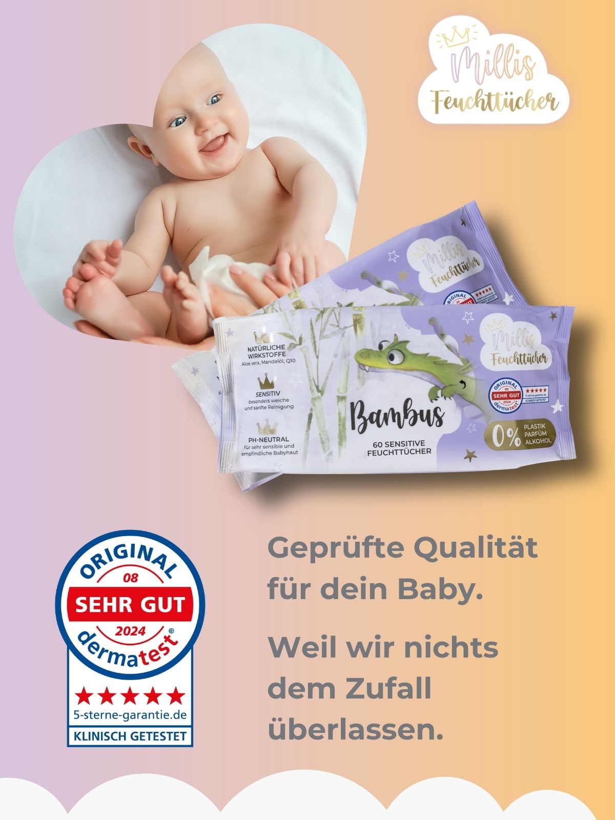 Millis Baby Magic Wipes Wound Protection Pads » Online Shop